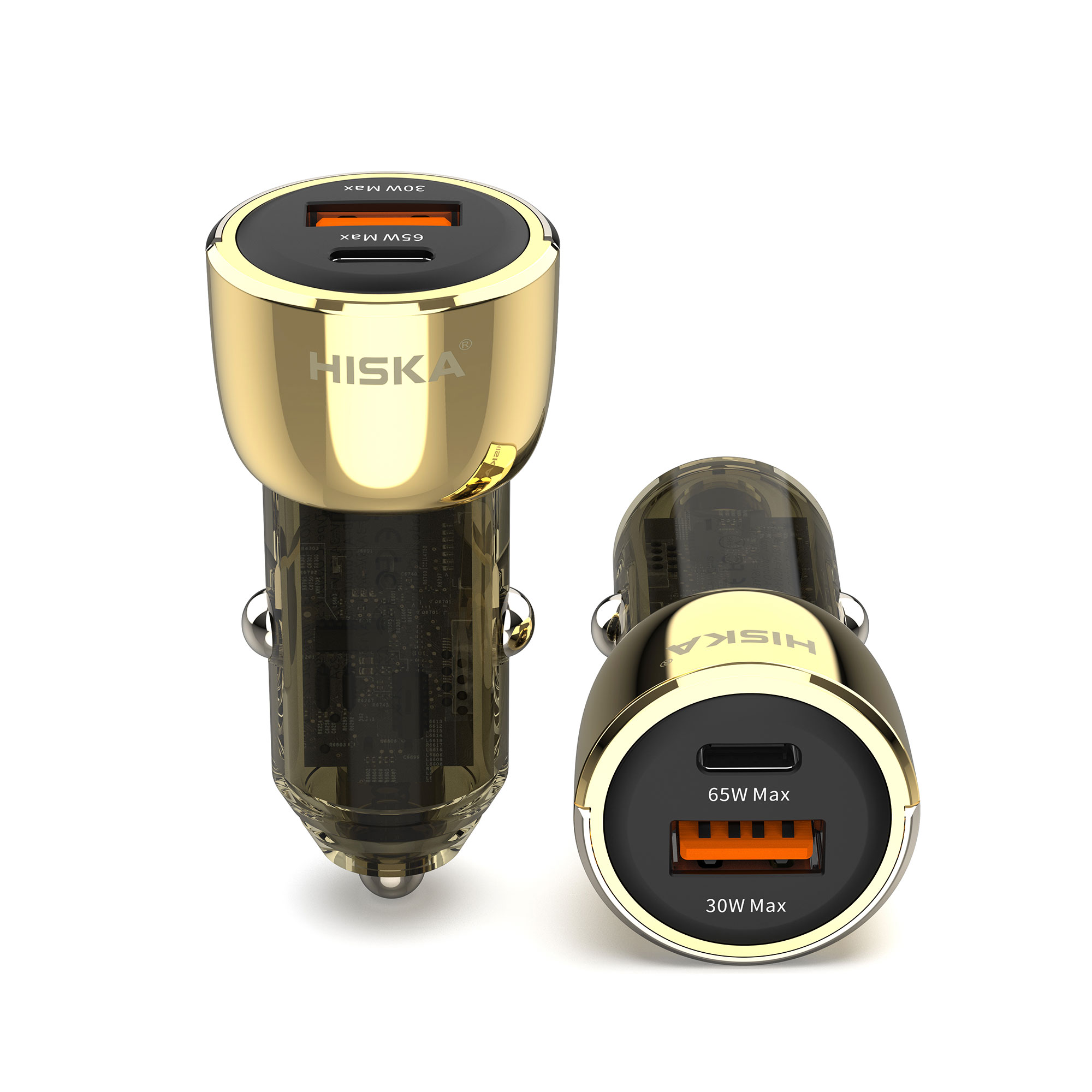 شارژر فندکی هیسکا مدل HCC-318 - Image 2