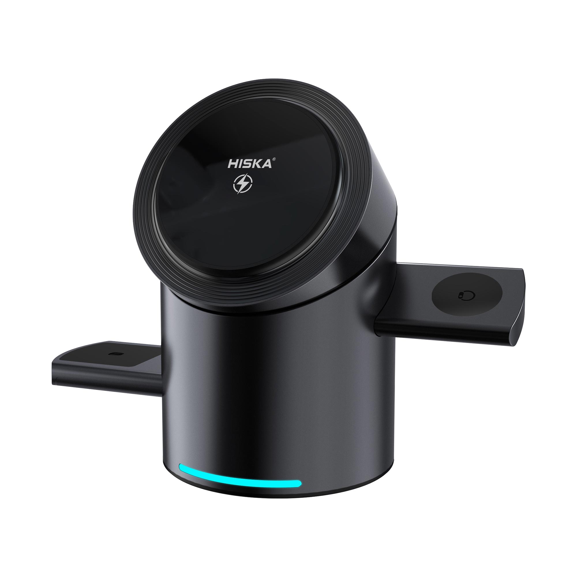 شارژر وایرلس ۳ کاره هیسکا مدل HR-16 - Image 2